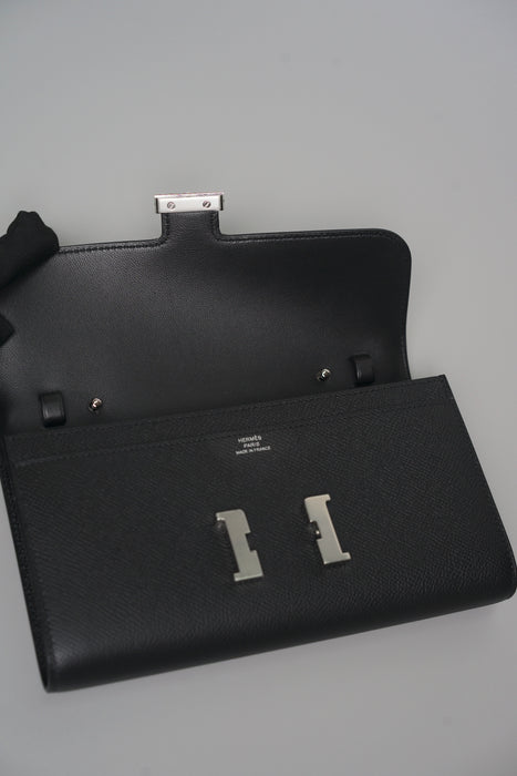 Hermes Constance To Go in Noir Epsom Phw (Brand New)