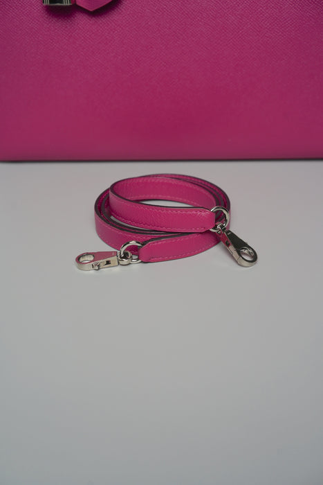Hermes Kelly 28 Sellier in Rose Pourpre Epsom Phw