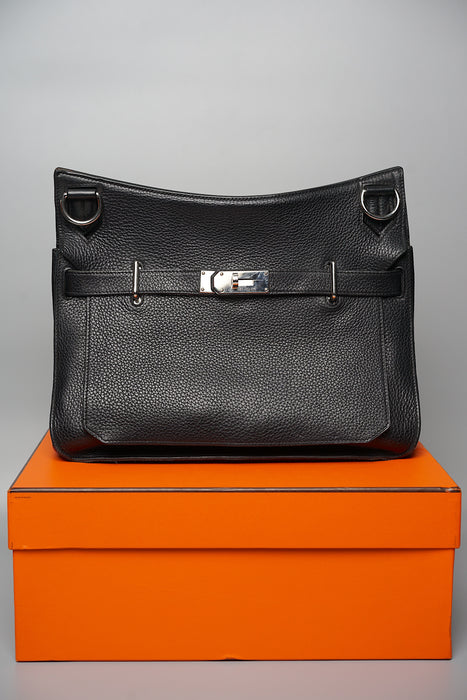 Hermes Jypsiere 34 in Black Phw