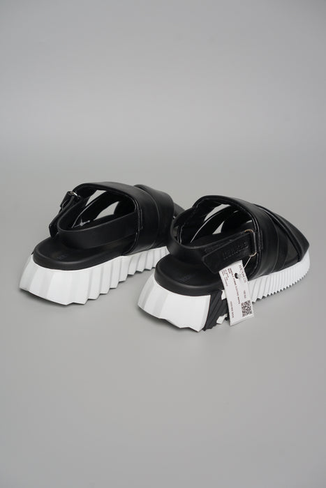 Hermes Electric Sandal in Noir 37 (Brand New)
