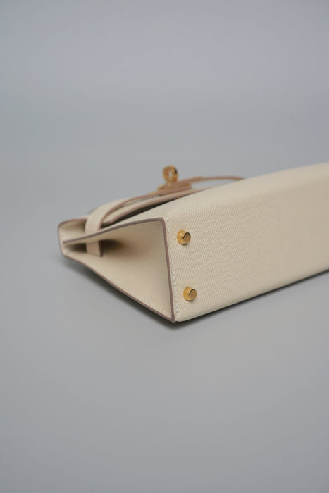 Hermes Kelly 20 in Craie Ghw (Brand New)