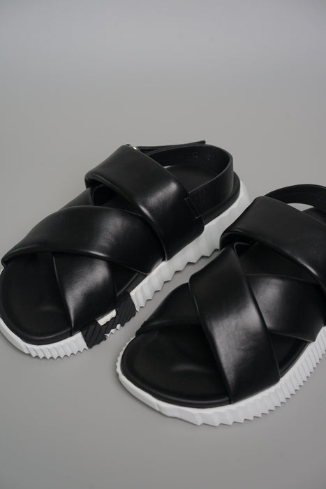 Hermes Electric Sandal in Noir 37 (Brand New)