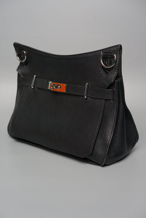 Hermes Jypsiere 34 in Black Phw