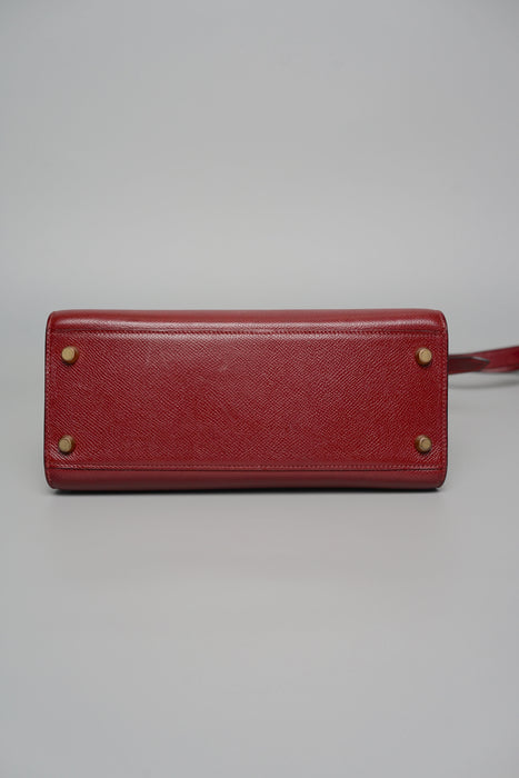 Hermes Kelly Sport PM in Rouge H Ghw