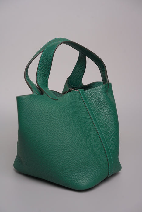 Hermes Picotin 18 in Vert Moyen Phw (Brand New)