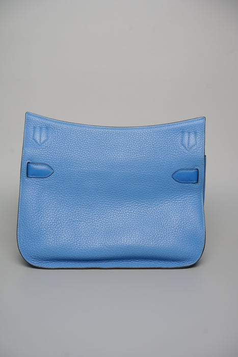 Hermes Jypsiere 28 in Blue Jeans Phw