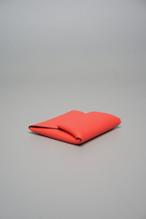 Hermes Bastia Change Purse in Rose Azalea Phw (Brand New)