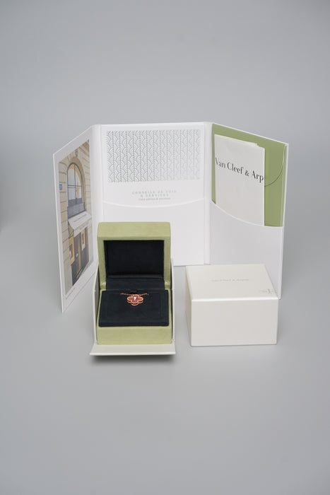 VCA 2025 Holiday Pendant in Light Pink Mother of Pearl (Brand New)