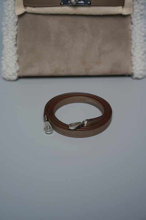 Hermes Kelly 20 Teddy Grizzly in Etoupe Phw (Brand New)