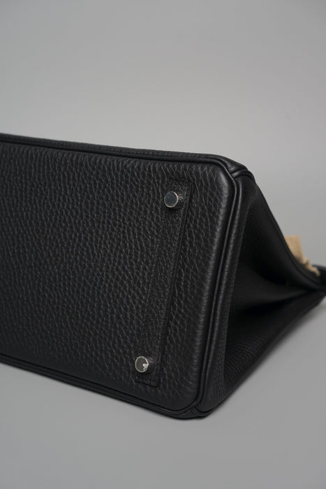 Hermes Birkin 30 in Noir Togo Phw (Brand New)