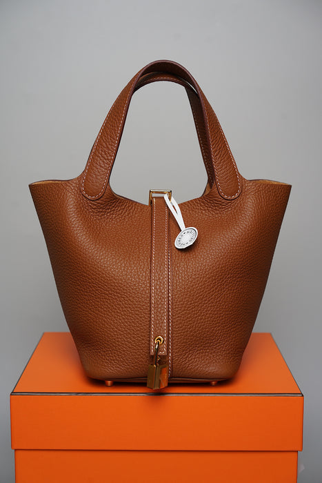 Hermes Picotin 18 Gold Ghw (Brand New)