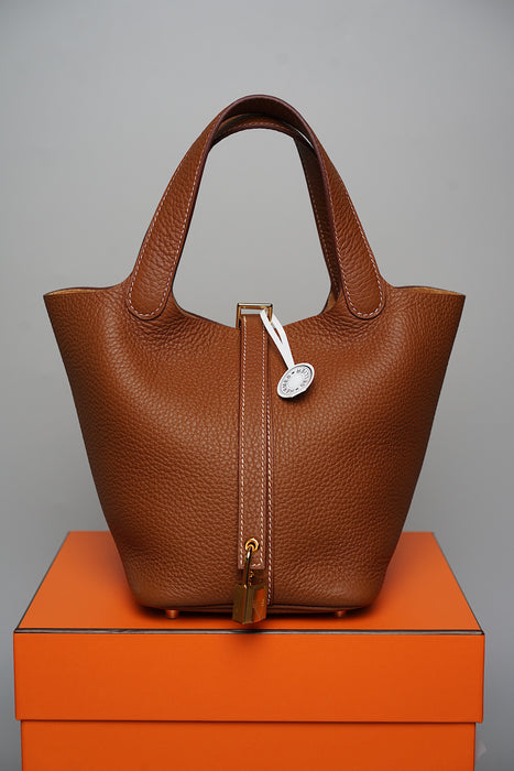 Hermes Picotin 18 Gold Ghw (Brand New)