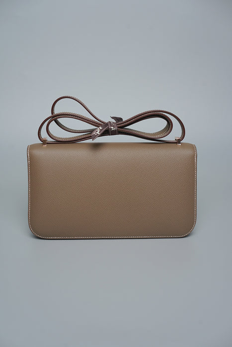 Hermes Constance Elan in Etoupe Rghw (Brand New)