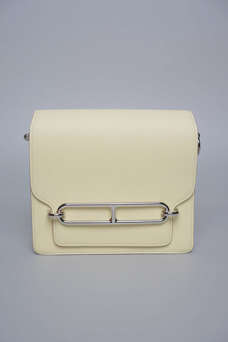 Hermes Mini Roulis in Jaune Milton Phw (Brand New)