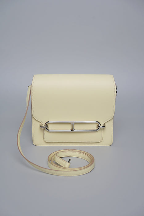 Hermes Mini Roulis in Jaune Milton Phw (Brand New)