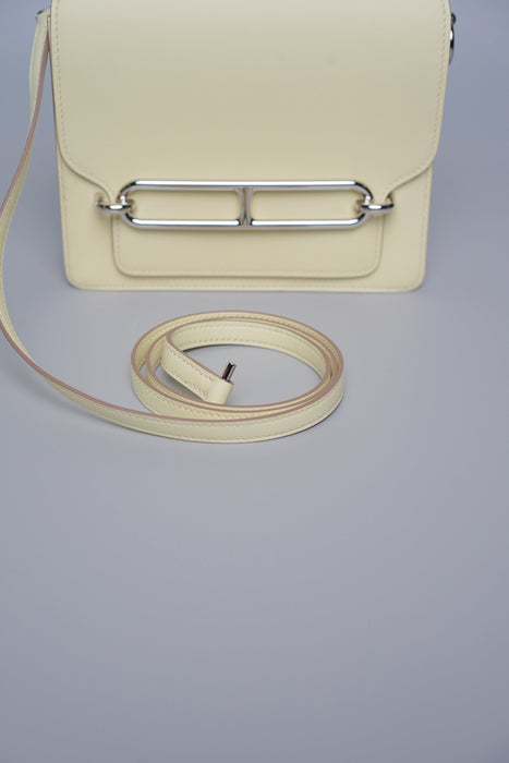 Hermes Mini Roulis in Jaune Milton Phw (Brand New)