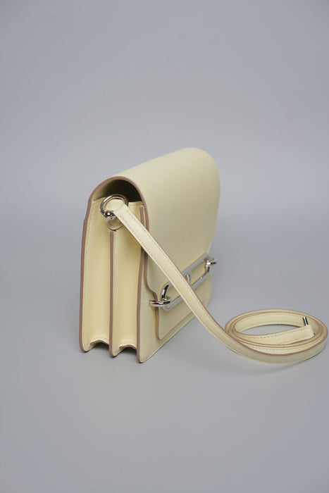 Hermes Mini Roulis in Jaune Milton Phw (Brand New)