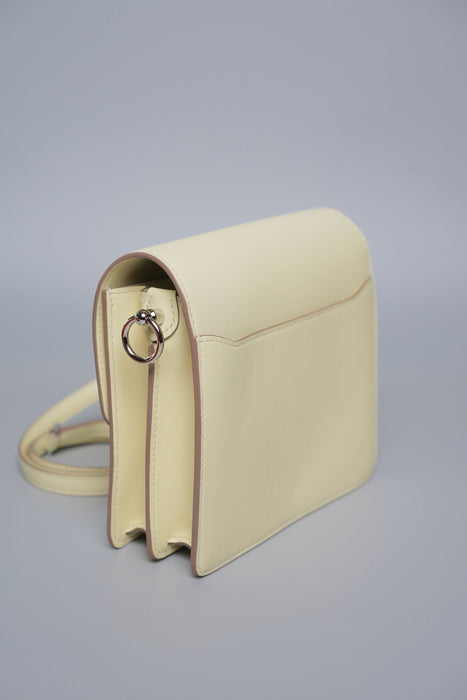 Hermes Mini Roulis in Jaune Milton Phw (Brand New)