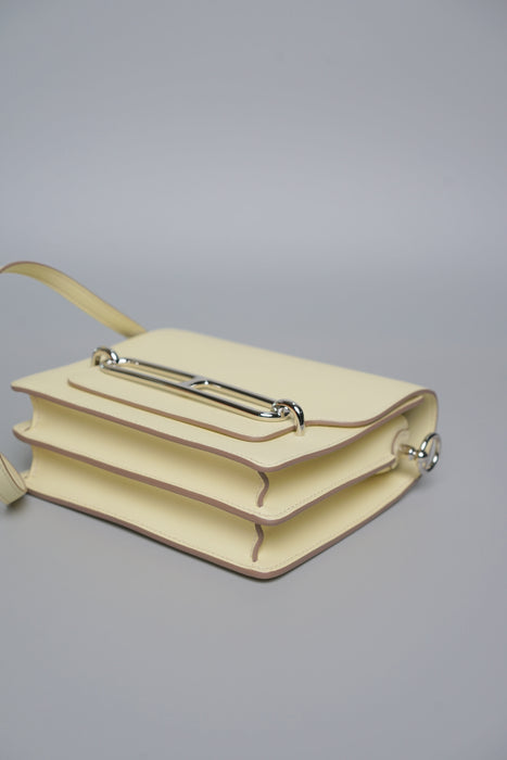 Hermes Mini Roulis in Jaune Milton Phw (Brand New)