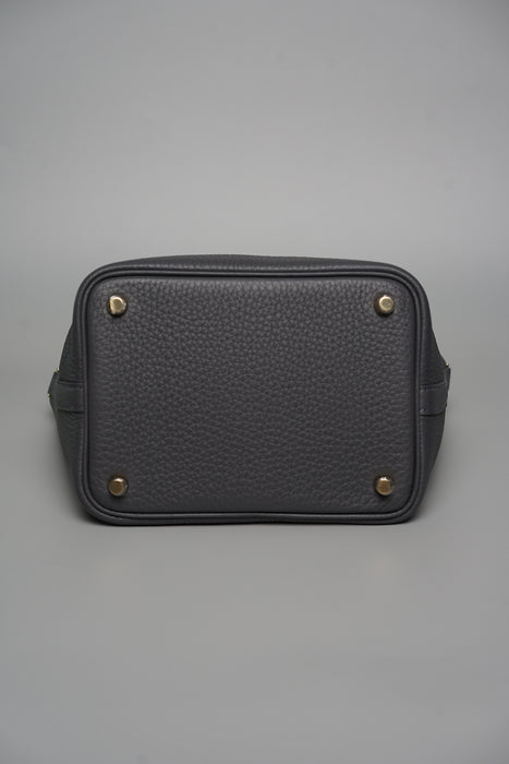 Hermes Picotin 18 in Ardoise Permabrass (Brand New)