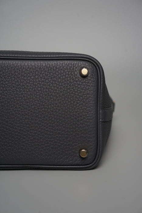 Hermes Picotin 18 in Ardoise Permabrass (Brand New)