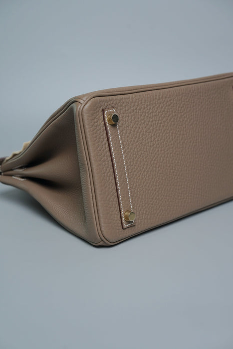 Hermes Birkin 30 in Etoupe Togo Ghw (Brand New)