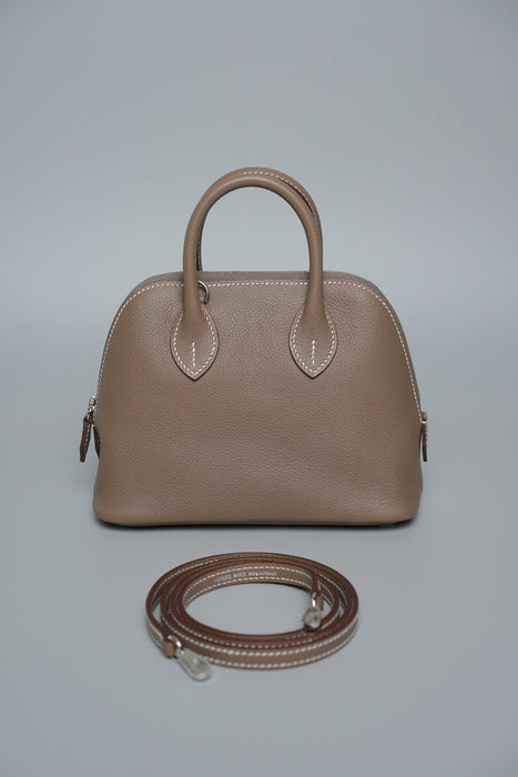 Hermes Mini Bolide in Etoupe Chèvre Phw (Brand New)