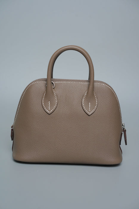 Hermes Mini Bolide in Etoupe Chèvre Phw (Brand New)