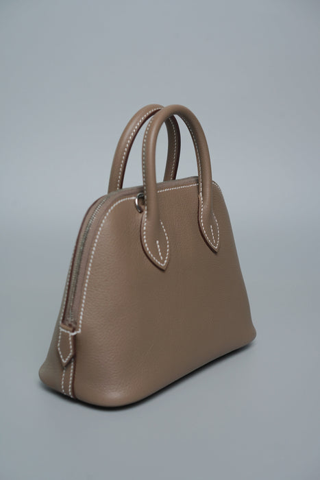 Hermes Mini Bolide in Etoupe Chèvre Phw (Brand New)