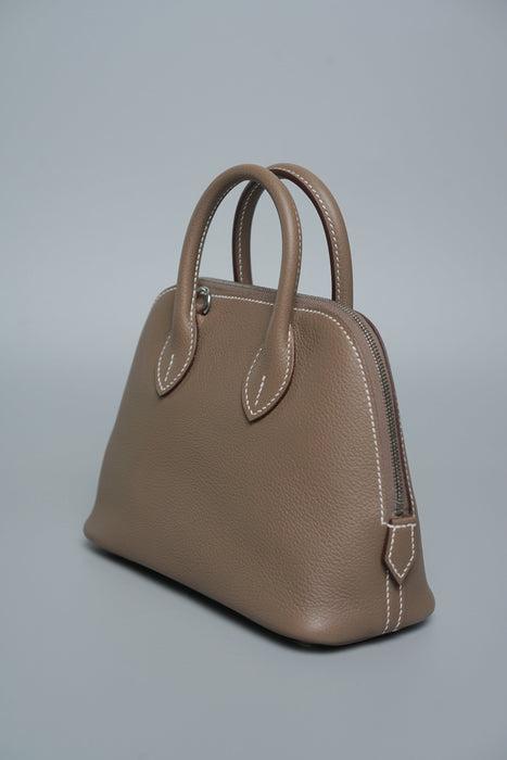 Hermes Mini Bolide in Etoupe Chèvre Phw (Brand New)