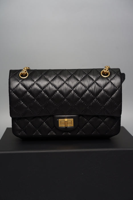 Chanel 2.55 Reissue Double Flap in Black