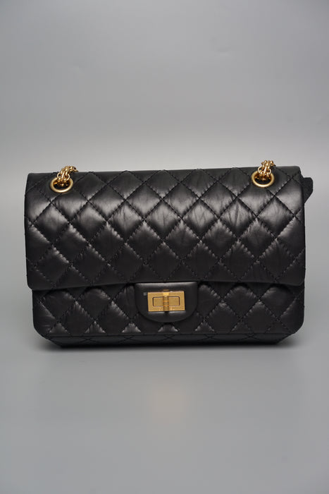 Chanel 2.55 Reissue Double Flap in Black