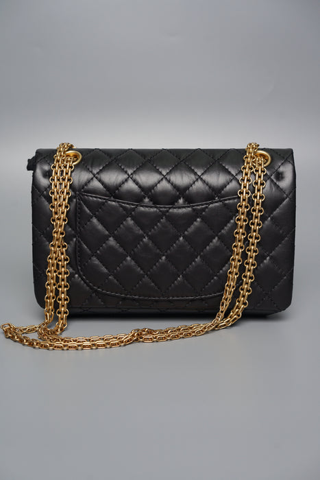 Chanel 2.55 Reissue Double Flap in Black