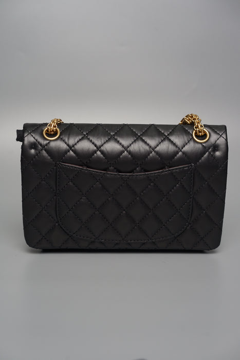 Chanel 2.55 Reissue Double Flap in Black