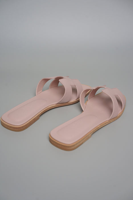 Hermes Oran Sandals in Rose Porcelaine Size 39.5 (Brand New)