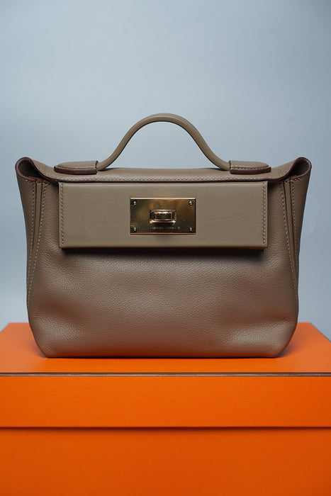 Hermes 2424-21 in Etoupe Ghw