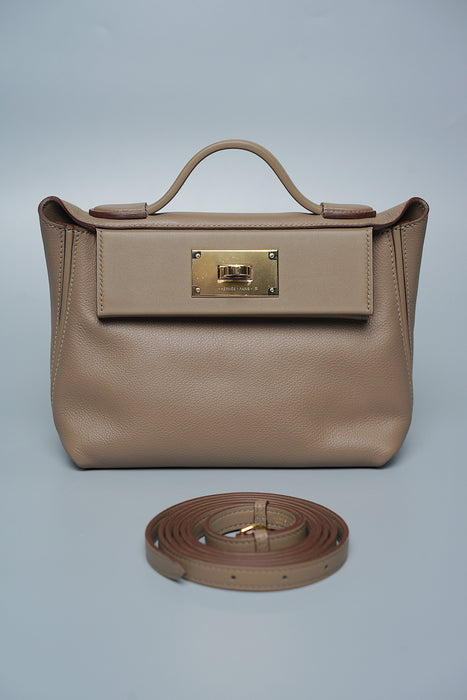 Hermes 2424-21 in Etoupe Ghw (Brand New)