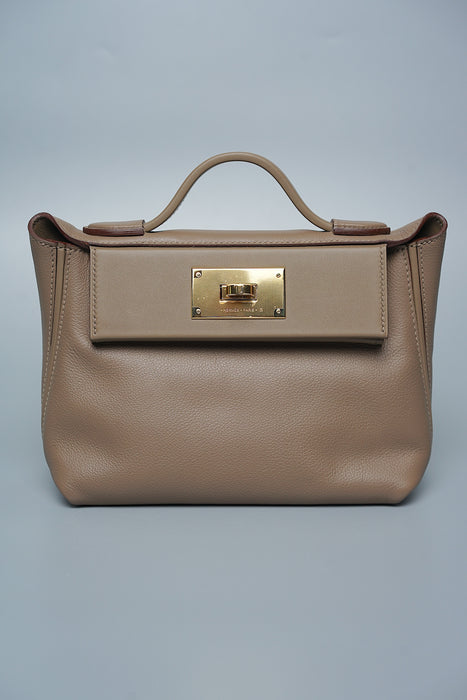 Hermes 2424-21 in Etoupe Ghw (Brand New)