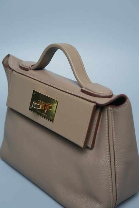 Hermes 2424-21 in Etoupe Ghw (Brand New)