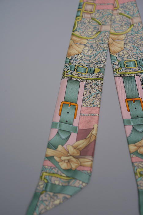 Hermes Twilly Grand Manege in Multi (Brand New)