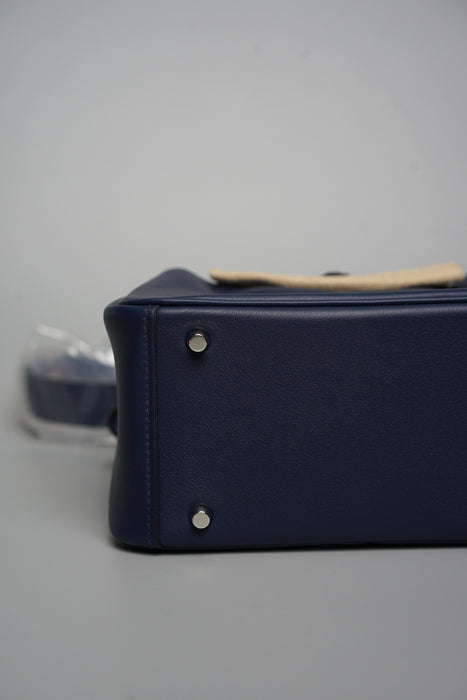 Hermes Mini Lindy in Navy Phw (Brand New)