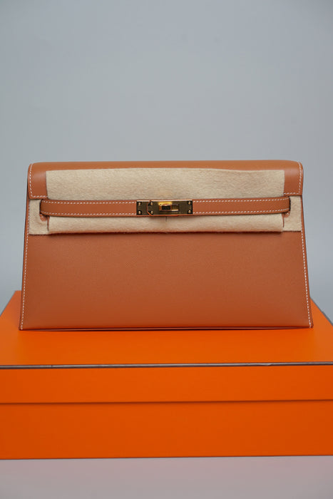 Hermes Kelly Elan in Gold Madame Ghw (Brand New)