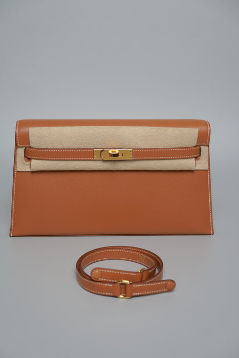 Hermes Kelly Elan in Gold Madame Ghw (Brand New)
