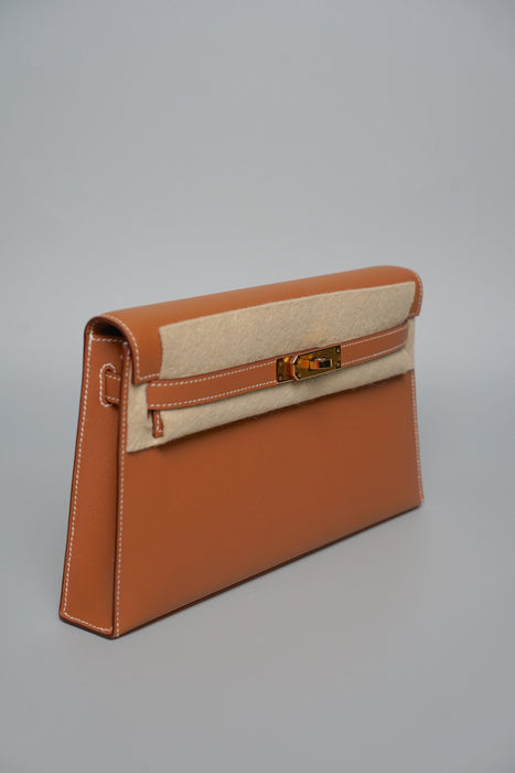 Hermes Kelly Elan in Gold Madame Ghw (Brand New)
