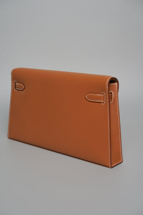 Hermes Kelly Elan in Gold Madame Ghw (Brand New)