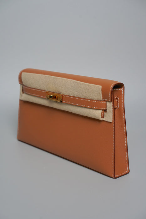 Hermes Kelly Elan in Gold Madame Ghw (Brand New)