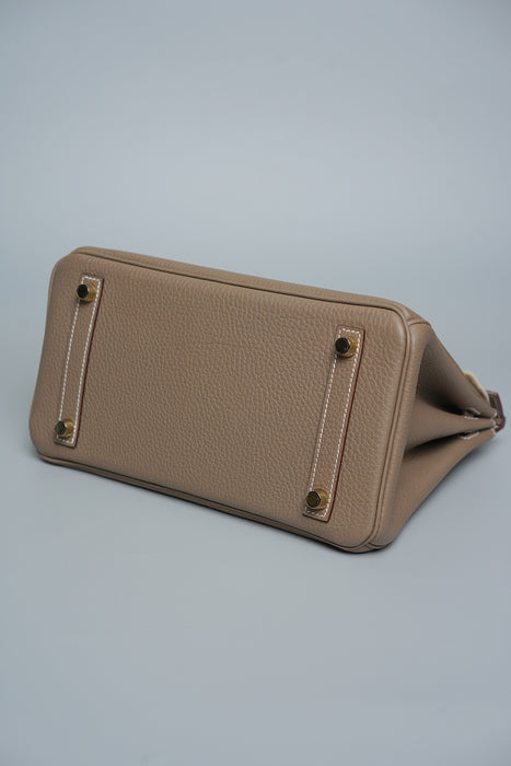 Hermes Birkin 25 in Etoupe Togo Ghw