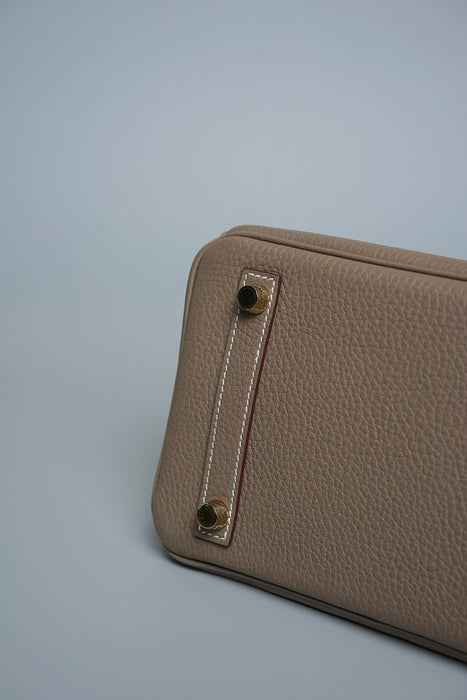 Hermes Birkin 25 in Etoupe Togo Ghw