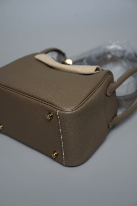 Hermes Mini Lindy ll in Etoupe Ghw (Brand New)