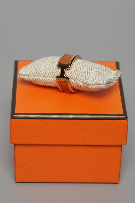 Hermes Olympe Ring in Gold Rghw Size M (Brand New)